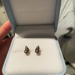 Elsa Perreti Silver Teardrop earrings